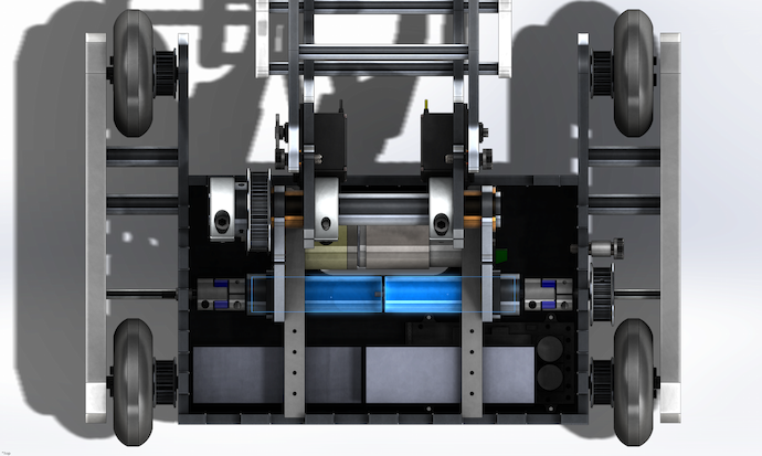 Liftlord top traction motors highlighted