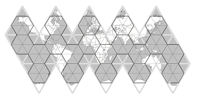 Hexagonal grid