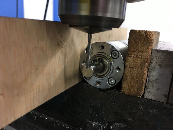 Liftlord milling keyway lift gearmotor